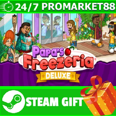 ⭐️ALL COUNTRIES⭐️ Papa´s Freezeria Deluxe STEAM GIFT