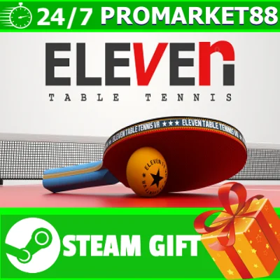 ⭐️ВСЕ СТРАНЫ+РОССИЯ⭐️ Eleven Table Tennis Steam Gift