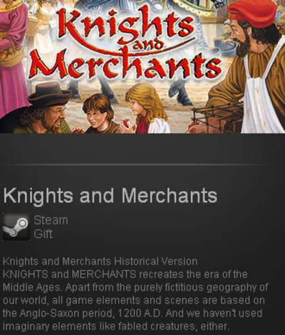 Knights and Merchants  (Steam gift / ROW)