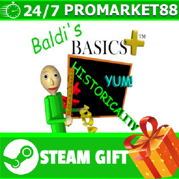 ⭐️ALL COUNTRIES⭐️ Baldi´s Basics Plus STEAM GIFT