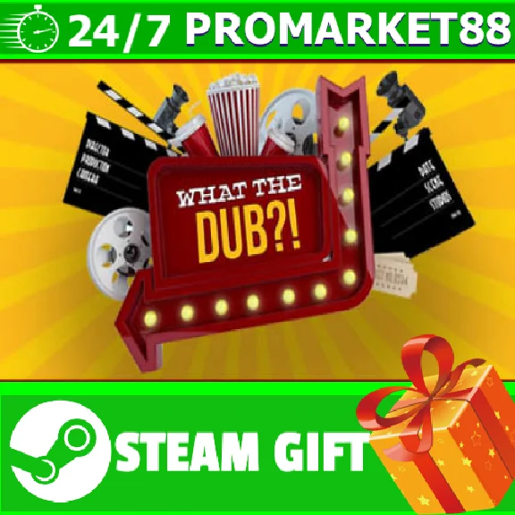 ⭐️ALL COUNTRIES⭐️ What The Dub?! STEAM GIFT