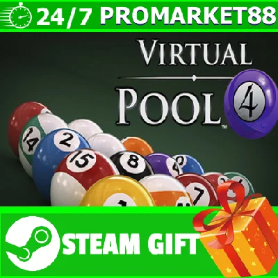 ⭐️ALL COUNTRIES⭐️ Virtual Pool 4 STEAM GIFT