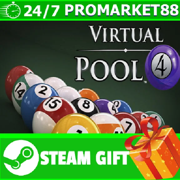 ⭐️ALL COUNTRIES⭐️ Virtual Pool 4 STEAM GIFT
