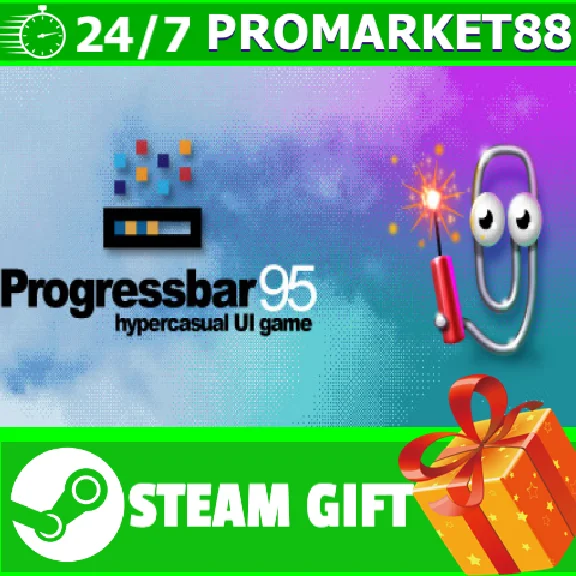 ⭐️ALL COUNTRIES⭐️ Progressbar95 STEAM GIFT