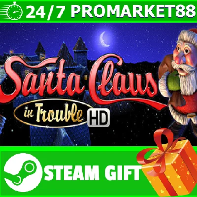 ⭐️ALL COUNTRIES⭐️ Santa Claus in Trouble (HD) STEAM GIF