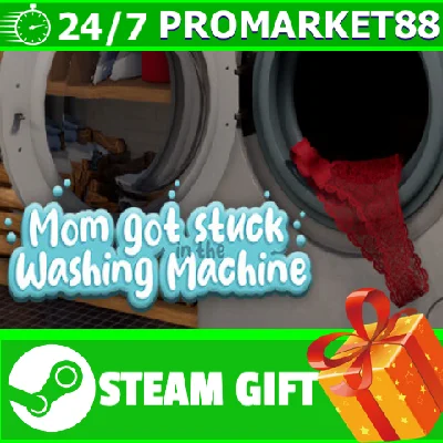 ⭐️GIFT STEAM⭐️ Mom got stuck in the washing machine