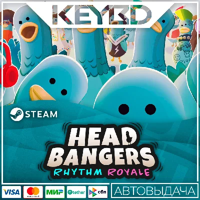 Headbangers: Rhythm Royale · Steam Gift 🚀АВТОДОСТВКА