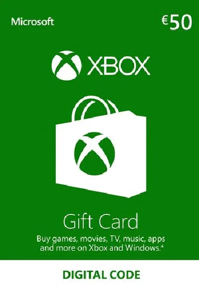 Xbox Live💳Gift Card 50 EUR Евро💰Карта🎮Xbox⚡Италия⚡