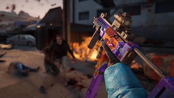 World War Z: Aftermath - Burning Skulls Weapons Skin Pa
