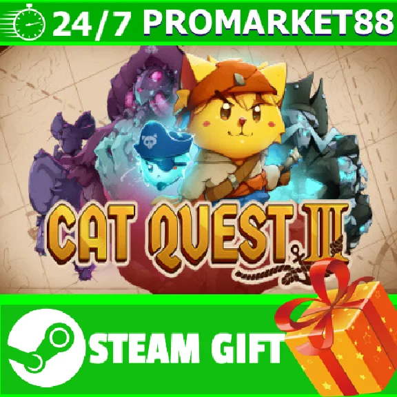 ⭐️ВСЕ СТРАНЫ+РОССИЯ⭐️ Cat Quest III 3 STEAM GIFT