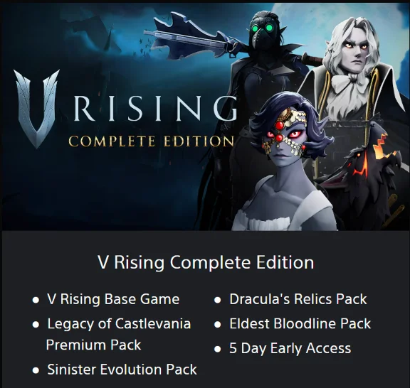 💥V Rising 🔵PS5 🔴TR🔴