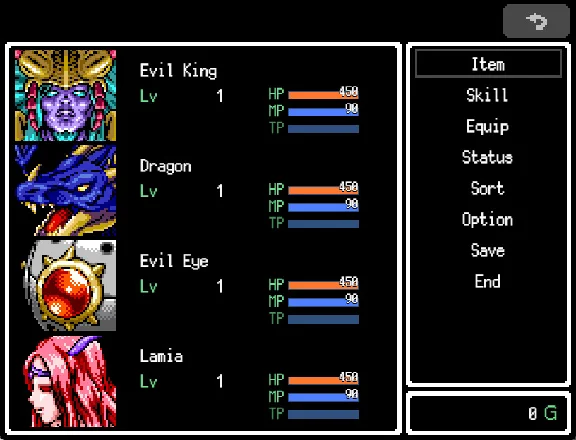 RPG Maker MV - MEGA FANTASY Walking Monsters and Faces
