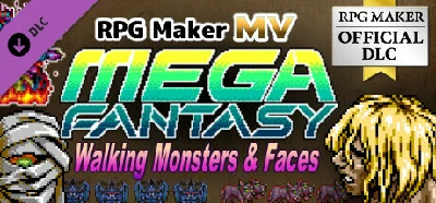 RPG Maker MV - MEGA FANTASY Walking Monsters and Faces