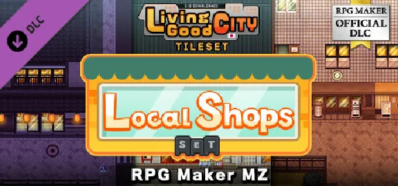 RPG Maker MZ - SERIALGAMES LivingGoodCity Tileset - Loc