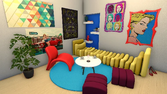 House Flipper - Pop Art Furniture Pack DLC - STEAM RU