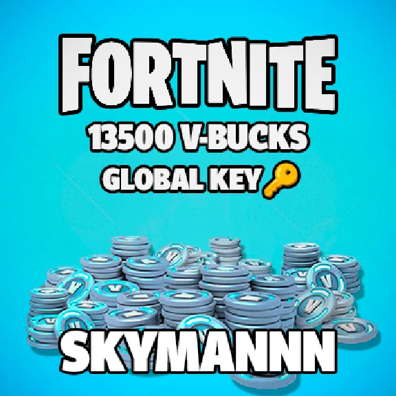 🖤🔥FORTNITE 💵13500 V-Bucks EPIC💵GLOBAL KEY🔑+RUSSIA