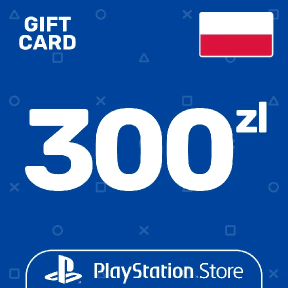 ⭐️PSN Top Up Card 300 PLN Poland
