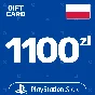 ⭐️Карта Пополнения PSN 1100 Злотых (PLN) Польша