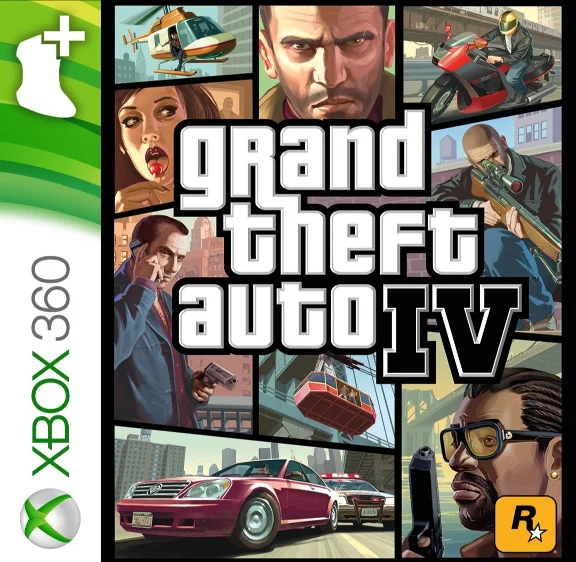 🟪🟪GRAD THEFT AUTO IV (GTA 4)🟪🟪XBOX🟪🟪85% DISCOUNT