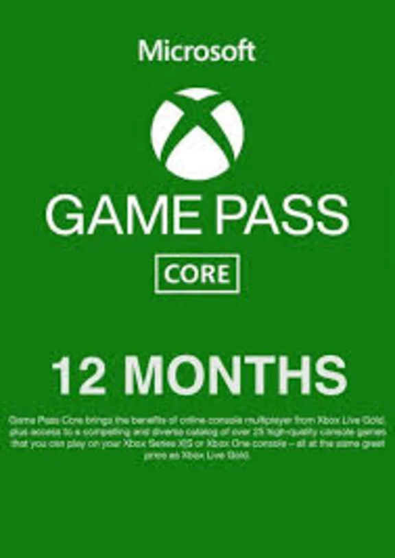 XBOX GAME PASS CORE 12 МЕСЯЦА КЛЮЧ🔑