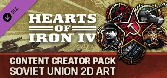 Hearts of Iron IV: Content Creator Pack Soviet Union 2D