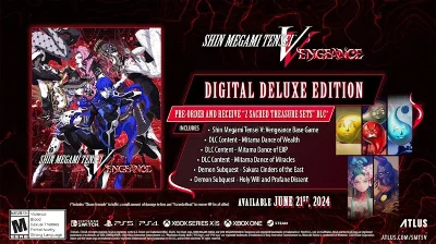 ⭐SHIN MEGAMI TENSEI V: VENGEANCE DELUXE EDITION⭐ВСЕ DLC
