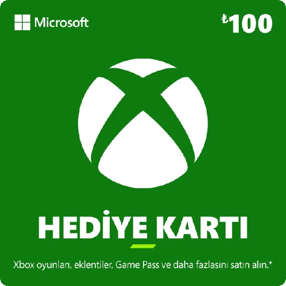 Xbox gift card 100 tl (Турция) 😎