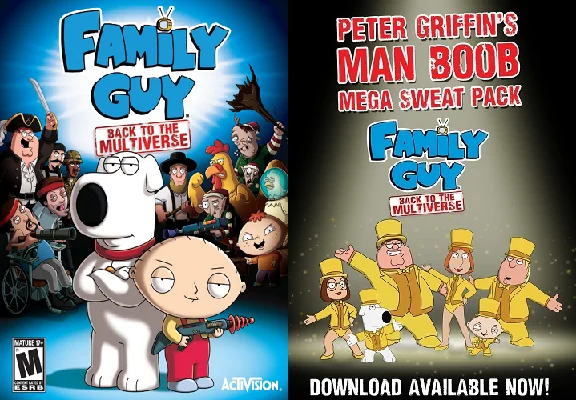 Family Guy: Back to the Multiverse + DLC (2xSteam Gifts