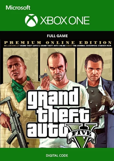 Grand Theft Auto V🌟Premium Online Ed🏆Xbox One💣GTA 5
