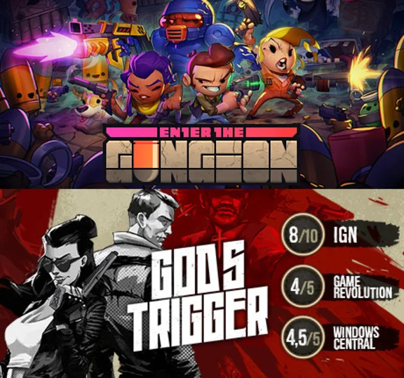 Enter the Gungeon God´s Trigger | Mail 🔵🔴🔵