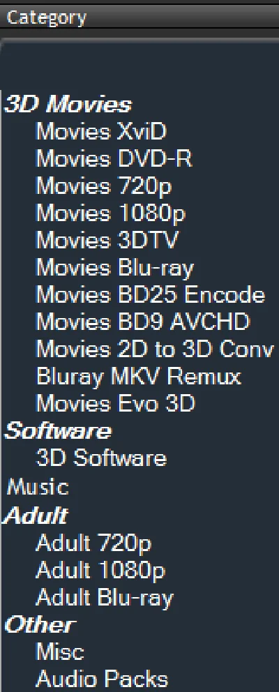 3dtorrents.org - account (Very rare)