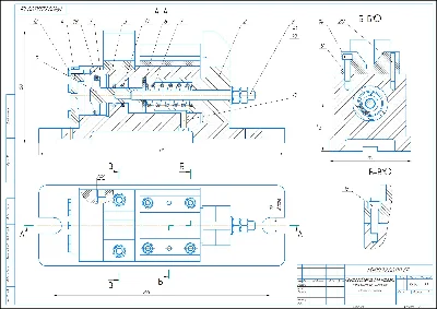 Assembly drawing of device MCh00.32.00.00 SB
