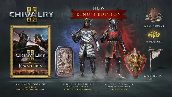 Chivalry 2 - King´s Edition Content (DLC)🔑STEAM КЛЮЧ