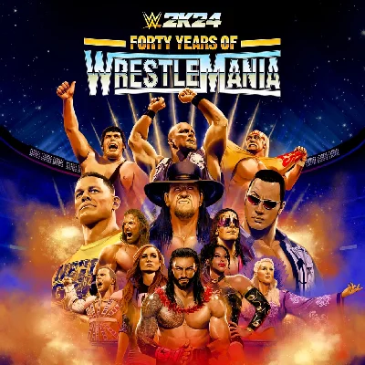WWE 2K24 40 Years of WrestleMania Edition✅PSN✅PS4✅PS5