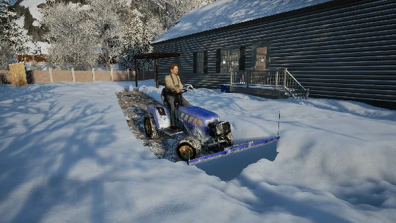 ❄️Snow Plowing Simulator❄️ - relaxing & casual sandbox