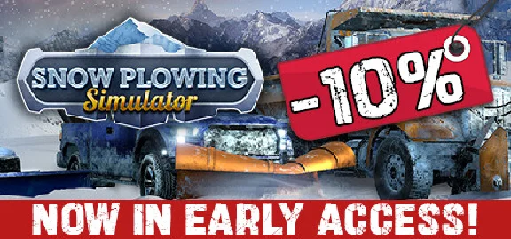 ❄️Snow Plowing Simulator❄️ - relaxing & casual sandbox