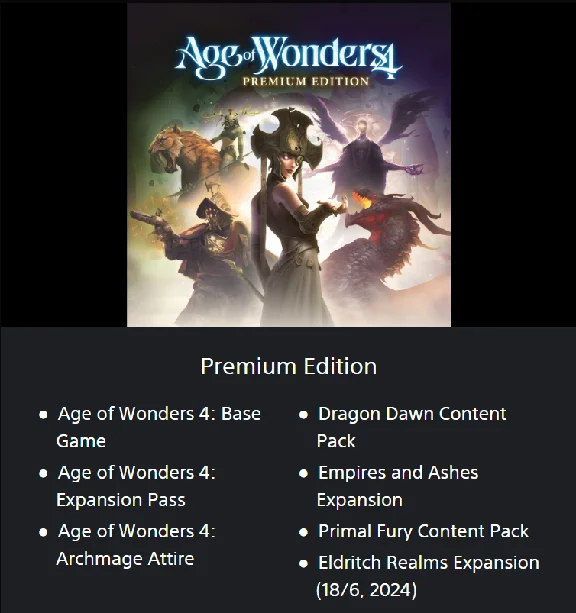 💥Age of Wonders 4 + DLC 🔵 PS5 🔴ТУРЦИЯ🔴