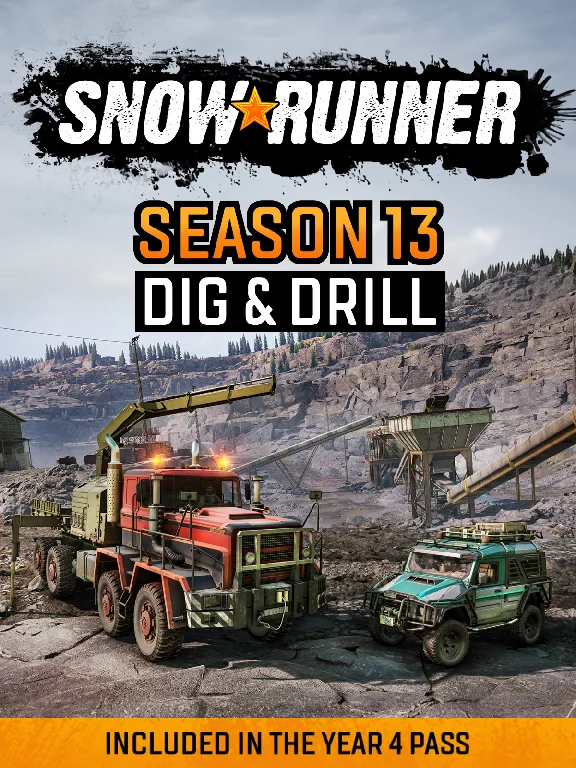 SnowRunner - Season 13: Dig & Drill✅PC✅EPIC GAMES