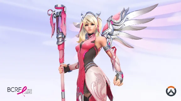 Pink Mercy/ Rose Gold Mercy Overwatch 2