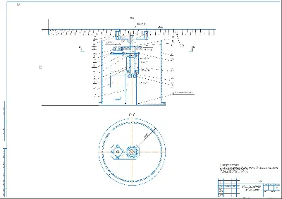 Advertising table rotating in a compass