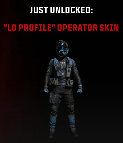 🔑Blue MONSTER ENERGY |MW3|LO PROFILE" OPERATOR SKIN