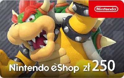 💎Карта Nintendo eShop 250zł PLN(Злотых) 🔥Польша💎