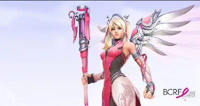 ✔️OVERWATCH 2❤️Pink Mercy Skin❤️PC | PS | XBOX