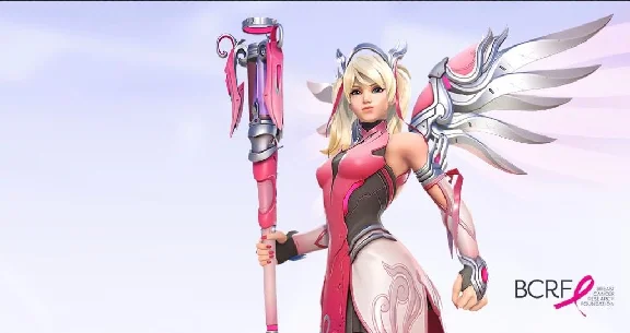 ✔️OVERWATCH 2❤️Pink Mercy Skin❤️PC | PS | XBOX