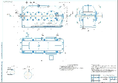Two-stage cylindrical helical gearbox