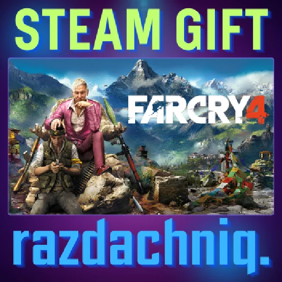 🏔️Far Cry 4 {Steam Gift/RU/CIS} + Gift🎁