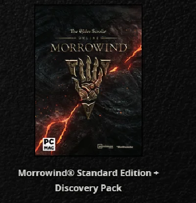 TESO Tamriel + Morrowind + Discovery Pack