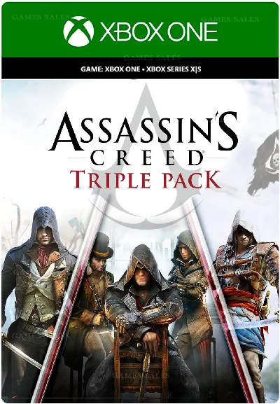 ASSASSIN´S CREED TRIPLE PACK XBOX ONE|XS🔑KEY