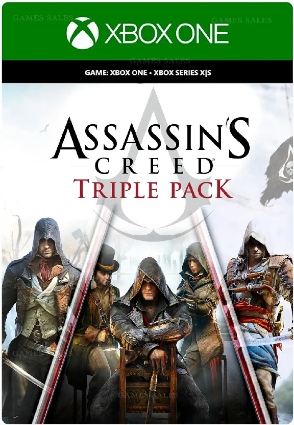 ASSASSIN´S CREED TRIPLE PACK XBOX ONE|XS🔑KEY