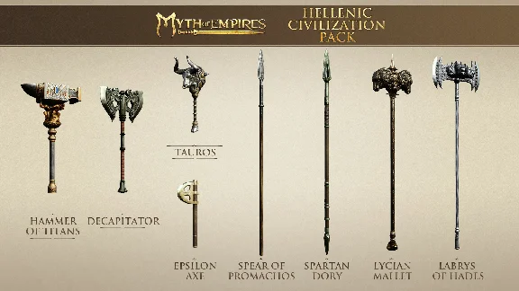 Myth of Empires Hellenic Civilization Pack 💎 DLC STEAM